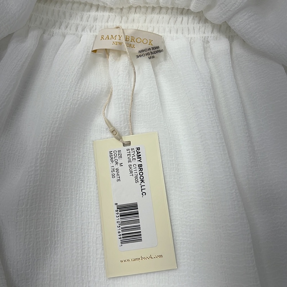 Ramy Brooke “Stevie” Skirt in White - Picture 3 of 5